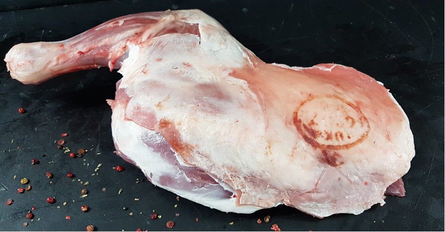 Whole premium lamb leg